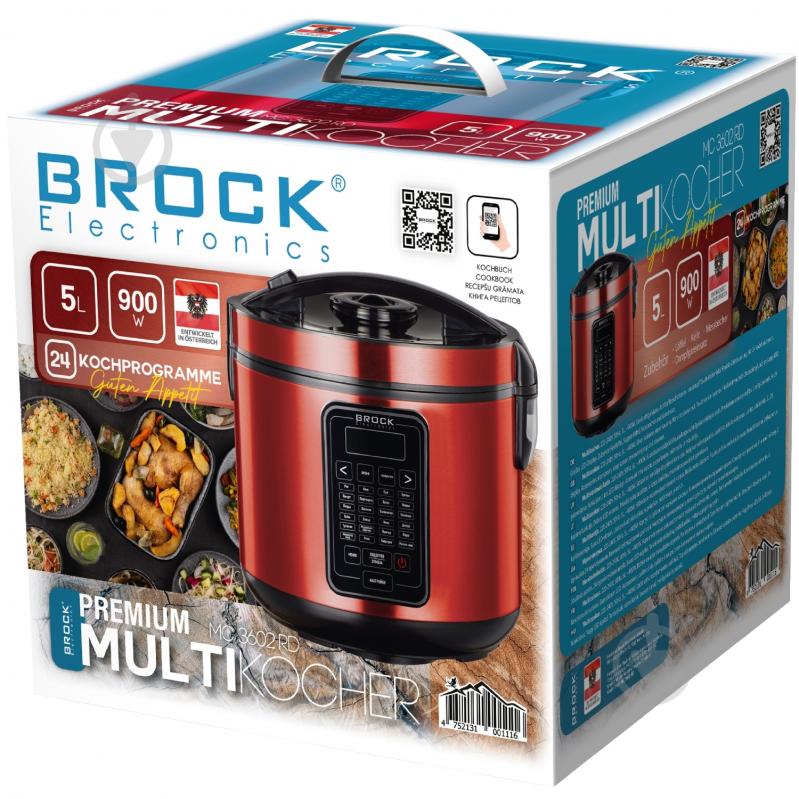 Мультиварка Brock MC 3602 RD - фото 2