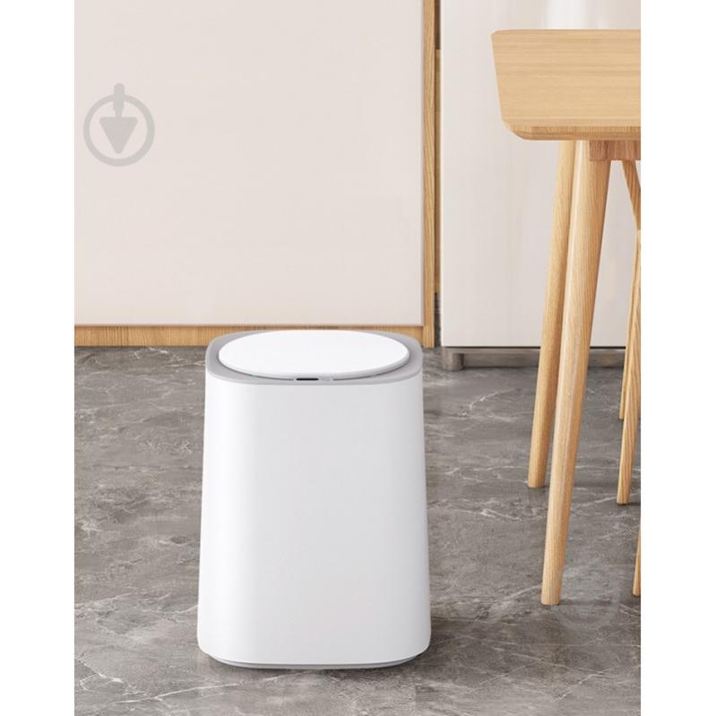 Ведро для мусора JAH сенсорное квадратное 11 л белый 20260 - фото 6 Ведро для мусора JAH сенсорное квадратное 11 л белый 20260 - фото 6