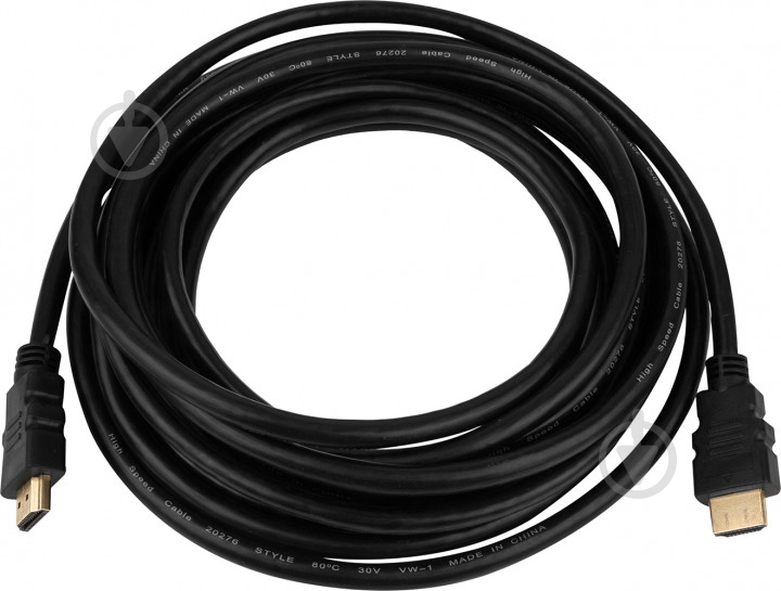 Кабель CHARMOUNT HDMI 5 м черный (10050) 1.4v - фото 1