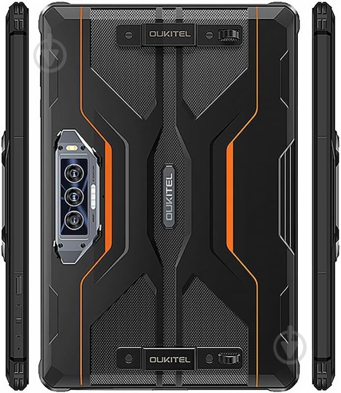 Планшет Oukitel RT8 11" 6/256GB Wi-Fi + LTE black/orange (6931940756396) - фото 4