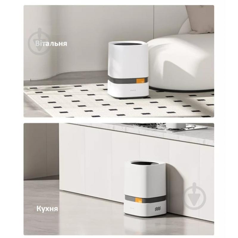 Ведро для мусора JAH квадратное Paperwaste 15 л белый 20263 - фото 7