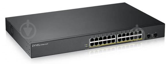 Коммутатор Zyxel GS1900-24HPv2 (GS190024HPV2-EU0101F) (24xGE PoE+, 2хSFP, POE 170W, WebSmart) - фото 2