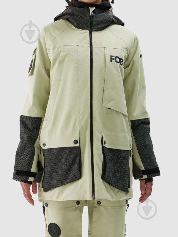 Куртка жіноча зимова 4F TECHNICAL JACKET F587 4FWAW24TTJAF587-44S р.L зелена - фото 10