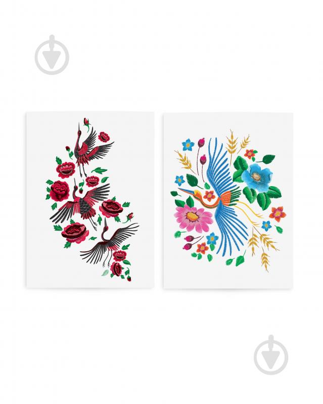 Тату временное TATTon.me Crane Birds set - фото 3