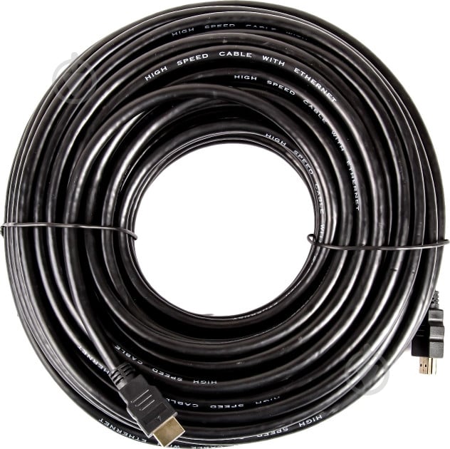 Кабель CHARMOUNT HDMI 25 м черный (200250) 1.4v - фото 1