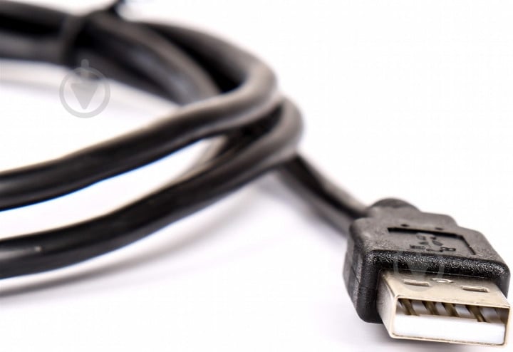 Кабель CHARMOUNT USB type A – USB type B 2 м черный (80020) - фото 2