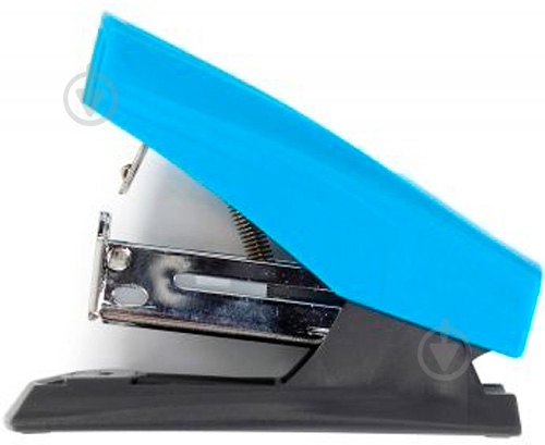 Степлер Shell пласт., №24/6, 12 арк., голубой Axent - фото 5 Степлер Shell пласт., №24/6, 12 арк., голубой Axent - фото 5
