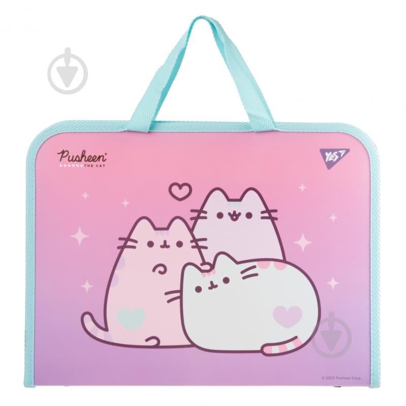 Папка FC Pusheen YES Папки-портфель з тканинними ручками - фото 1