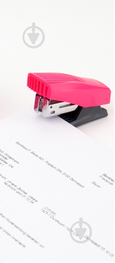 Степлер Shell пласт., №24/6, 12 арк., розовый Axent - фото 3 Степлер Shell пласт., №24/6, 12 арк., розовый Axent - фото 3