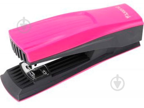 Степлер Shell пласт., №24/6, 20 арк., розовый Axent - фото 2