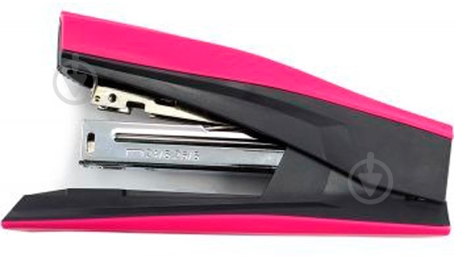 Степлер Shell пласт., №24/6, 20 арк., розовый Axent - фото 5