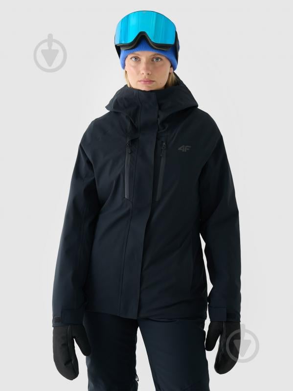 Куртка женская зимняя 4F TECHNICAL JACKET F593 4FWAW24TTJAF593-20S р.L черная - фото 1