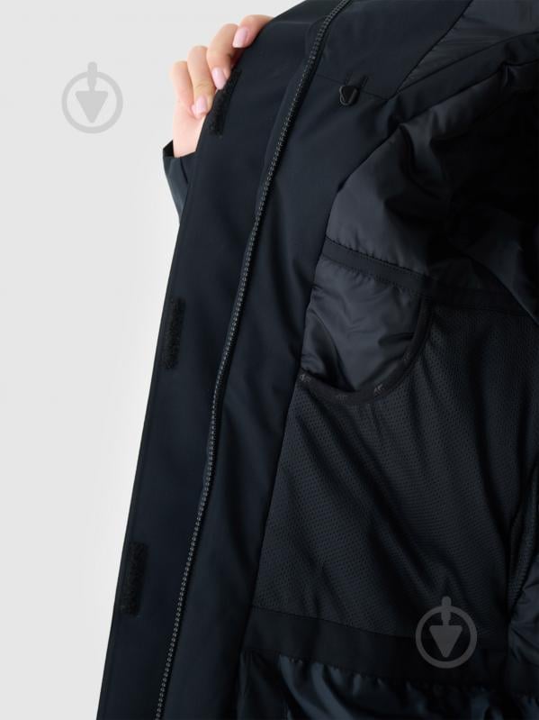 Куртка женская зимняя 4F TECHNICAL JACKET F593 4FWAW24TTJAF593-20S р.L черная - фото 14