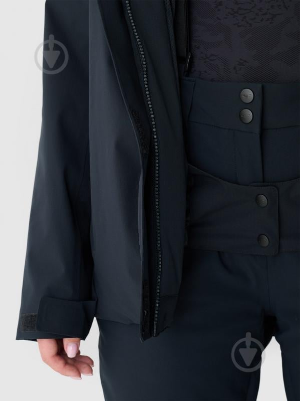 Куртка женская зимняя 4F TECHNICAL JACKET F593 4FWAW24TTJAF593-20S р.L черная - фото 15