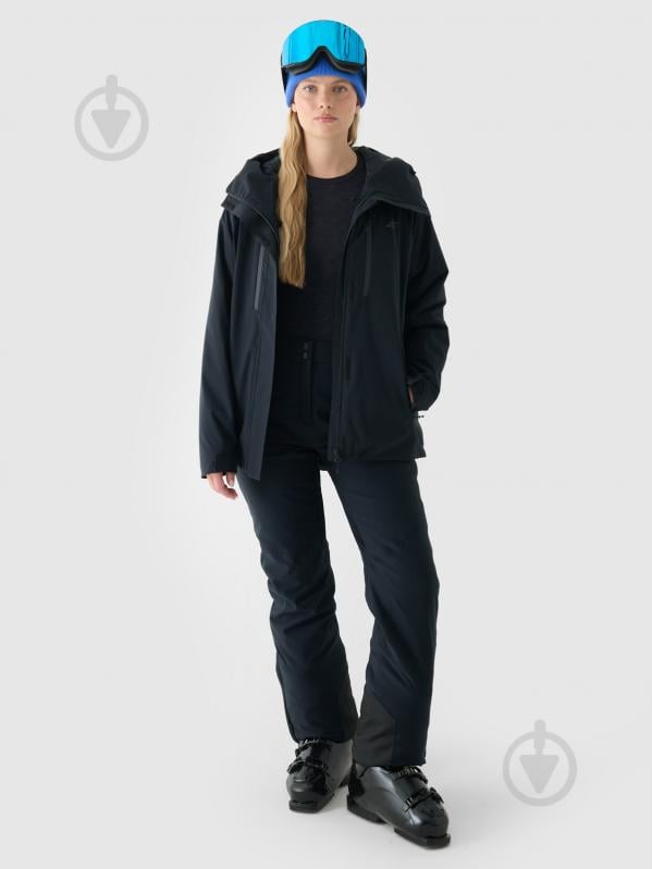 Куртка женская зимняя 4F TECHNICAL JACKET F593 4FWAW24TTJAF593-20S р.L черная - фото 4