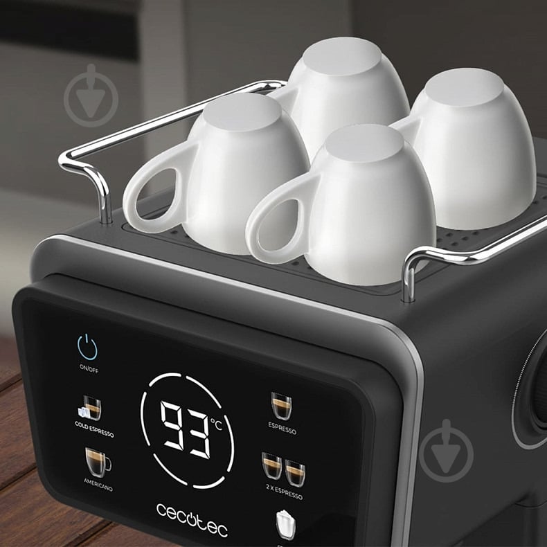 Кофеварка рожковая CECOTEC Power Espresso 20 ColdBrew Touch - фото 4