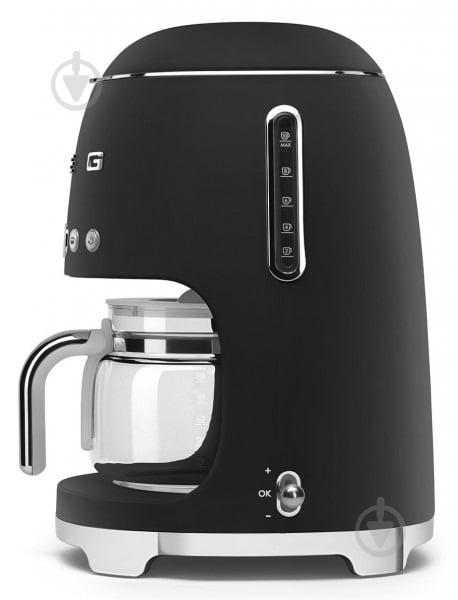 Кофеварка капельная Smeg DCF02BLMEU - фото 2 Кофеварка капельная Smeg DCF02BLMEU - фото 2