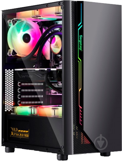 Корпус Segotep Nova S6 Black (SG-NS6) (6959371302920) - фото 1