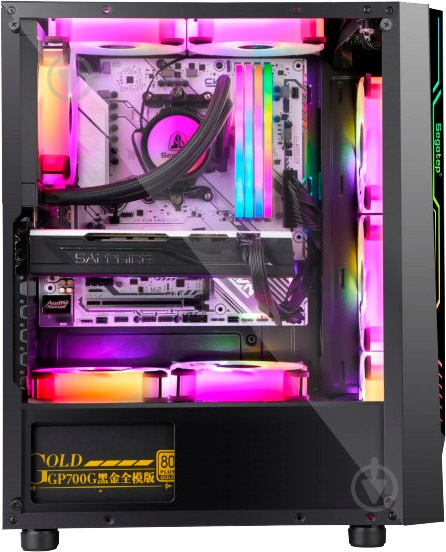 Корпус Segotep Nova S6 Black (SG-NS6) (6959371302920) - фото 3