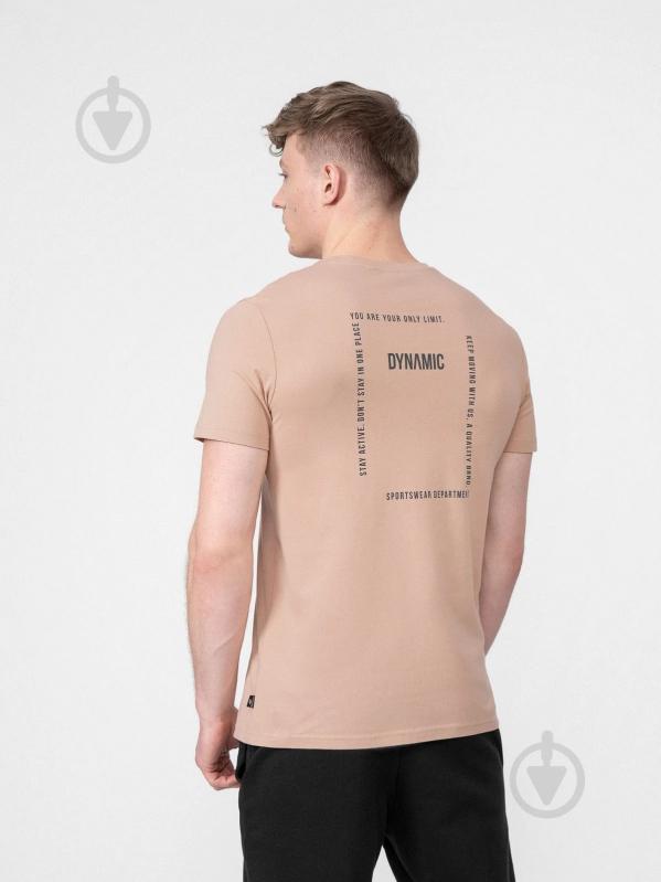 Футболка 4F H4L22-TSM024-64S р.S персиковый - фото 3