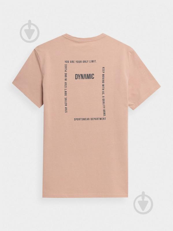 Футболка 4F H4L22-TSM024-64S р.S персиковый - фото 5