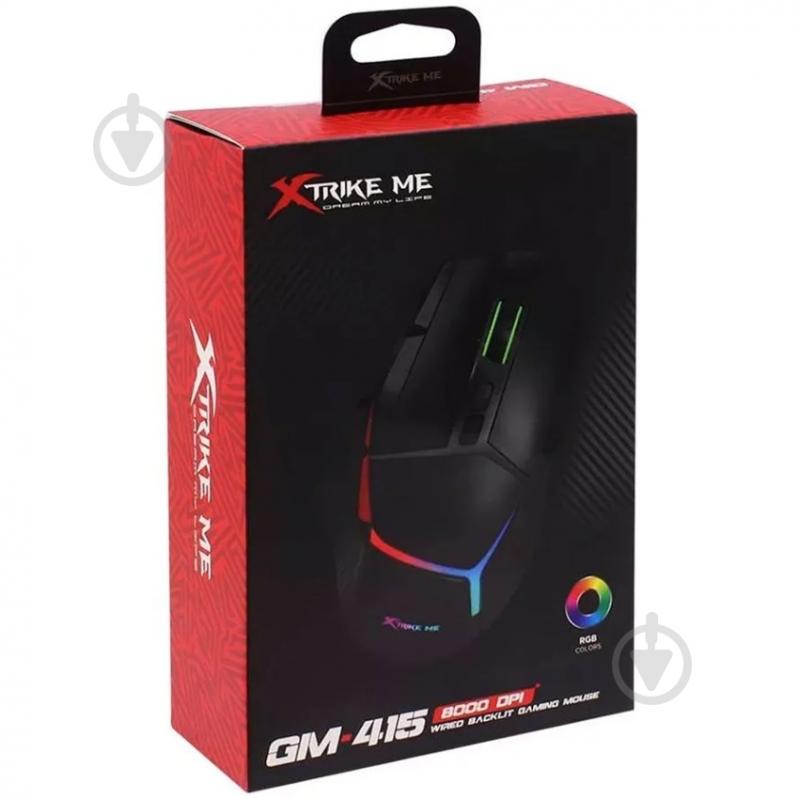 Мышь Xtrike black (GM-415) - фото 4