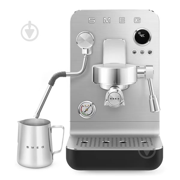 Кофеварка рожковая Smeg EMC02BLMEU - фото 3