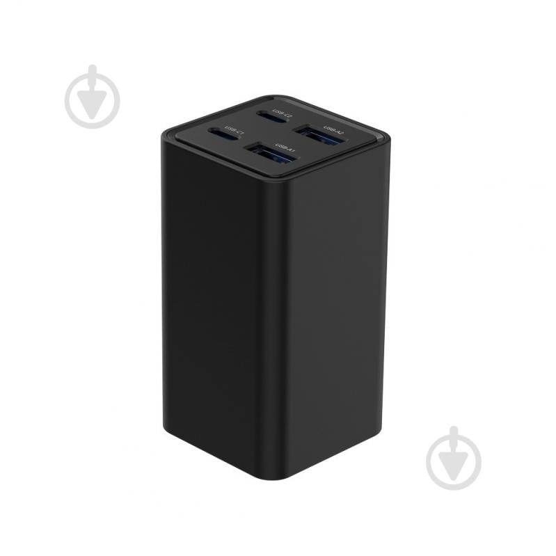 Мережевий зарядний пристрій Gembird TA-UC-2A2C-PD65-01-BK, 2xUSB-A (QC3.0 30W)+2xType-C (PD 65W) - фото 3 Мережевий зарядний пристрій Gembird TA-UC-2A2C-PD65-01-BK, 2xUSB-A (QC3.0 30W)+2xType-C (PD 65W) - фото 3