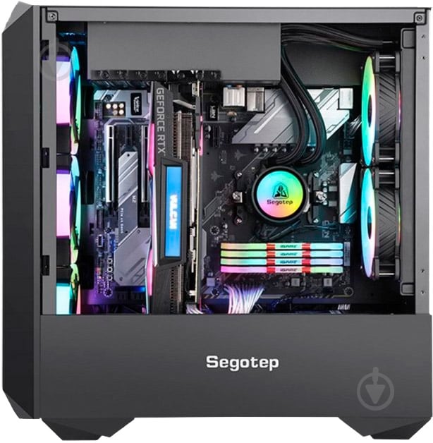 Корпус Segotep PHOENIX G5 Black (SG-G5) (6959371302456) - фото 5