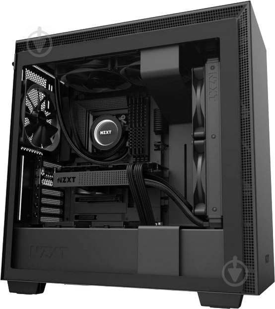 Корпус NZXT H710 Matte Black (CA-H710B-B1) - фото 6