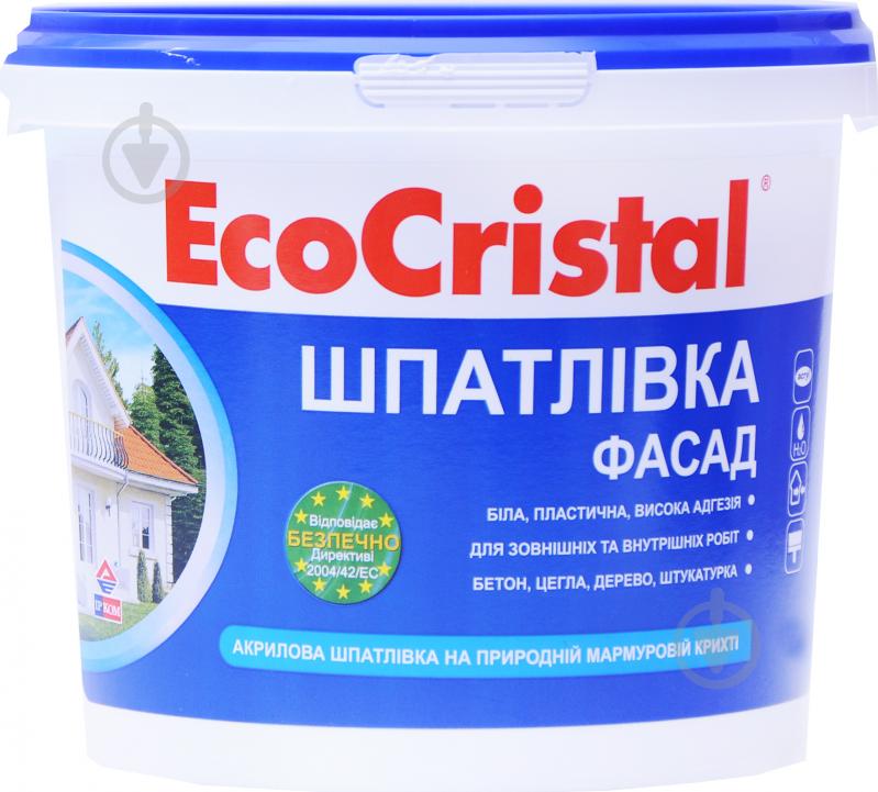 ᐉ Шпаклевка EcoCristal на природной мраморной крошке 4,5 кг • Купить в ...