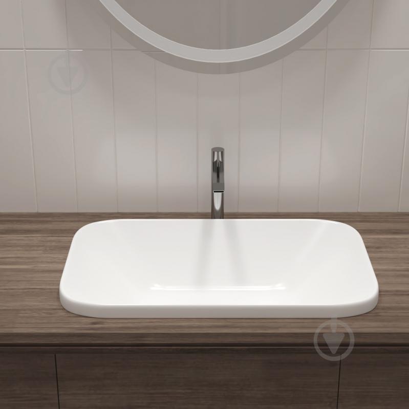 Умивальник Helmken 37060000 3 в 1: прямокутний 60 см, із сифоном і донним клапаном Сlick-clack, хром - фото 6 Умивальник Helmken 37060000 3 в 1: прямокутний 60 см, із сифоном і донним клапаном Сlick-clack, хром - фото 6