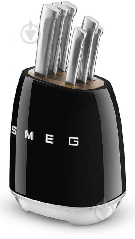 Комплект Smeg ножей KBSF02BL черный - фото 3