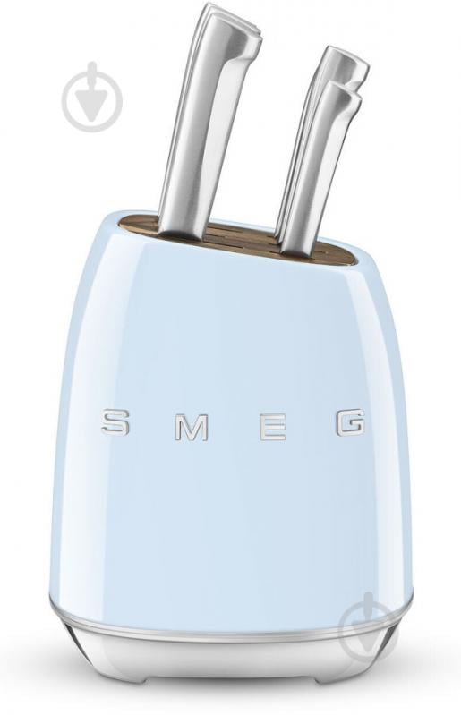 Комплект Smeg ножей KBSF02PB голубой - фото 2