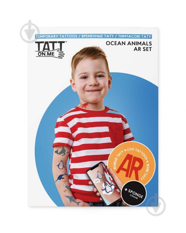 Тату временное TATTon.me AR Ocean Set - фото 1 Тату временное TATTon.me AR Ocean Set - фото 1