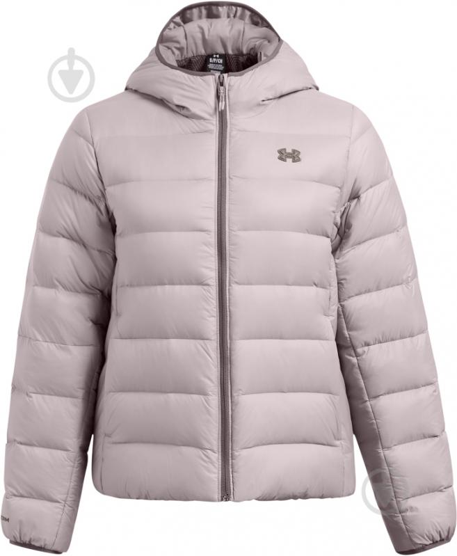 Пуховик жіночий зимовий Under Armour LEGEND DOWN HOODED JACKET 1385852-015 р.M бузковий - фото 7