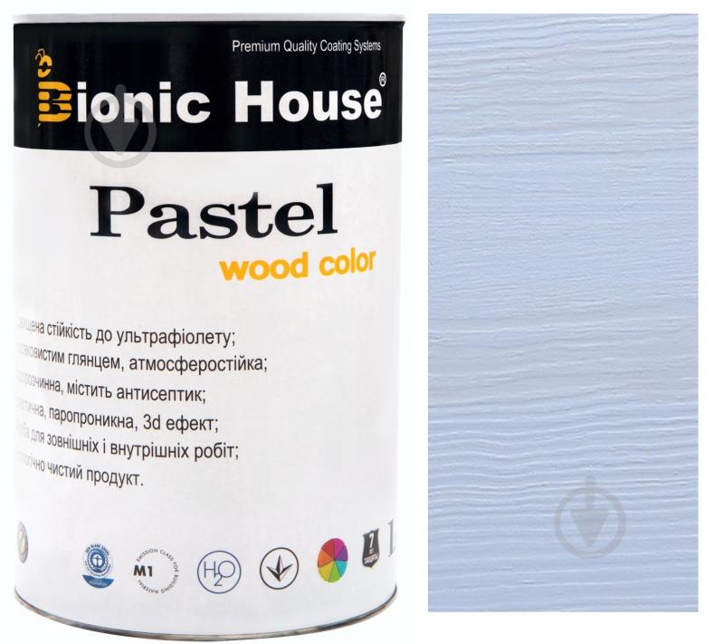 Краска Bionic House укрывная Pastel Wood Color Р202 баунти шелковистый глянец 0,8 л - фото 1 Краска Bionic House укрывная Pastel Wood Color Р202 баунти шелковистый глянец 0,8 л - фото 1