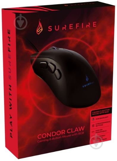 Миша Condor Claw Black USB (48816) - фото 6