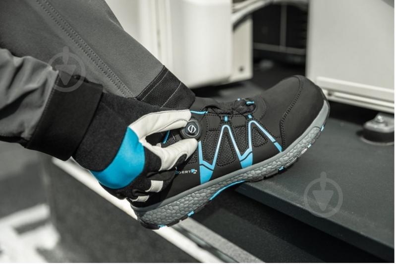 Рукавички HOEGERT з покриттям шкіра L (9) HT5K730 - фото 2