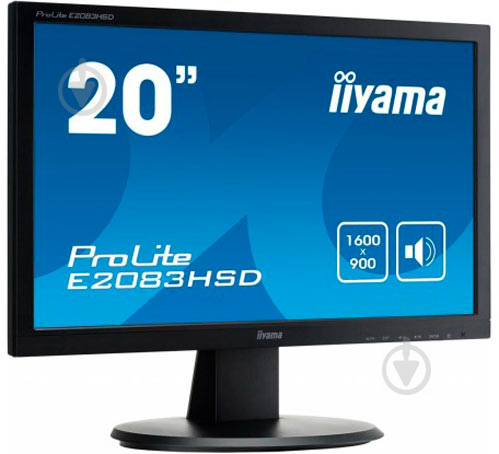 Монитор Iiyama ProLite 19,5" (E2083HSD-B1) - фото 2