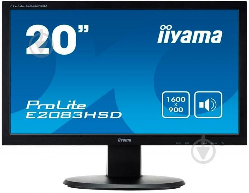 Монитор Iiyama ProLite 19,5" (E2083HSD-B1) - фото 1