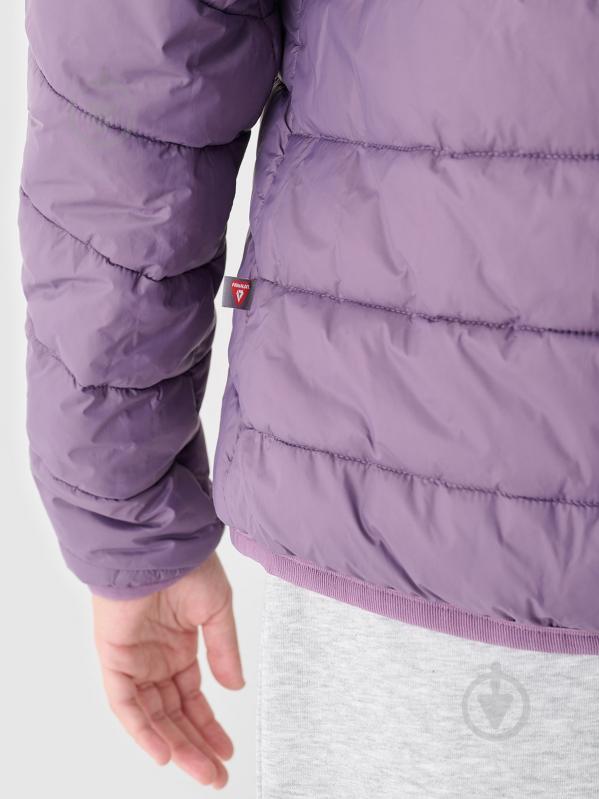 Пуховик жіночий зимовий 4F DOWN JACKET F471 4FWAW24TDJAF471-52S р.M фіолетовий - фото 12 Пуховик жіночий зимовий 4F DOWN JACKET F471 4FWAW24TDJAF471-52S р.M фіолетовий - фото 12