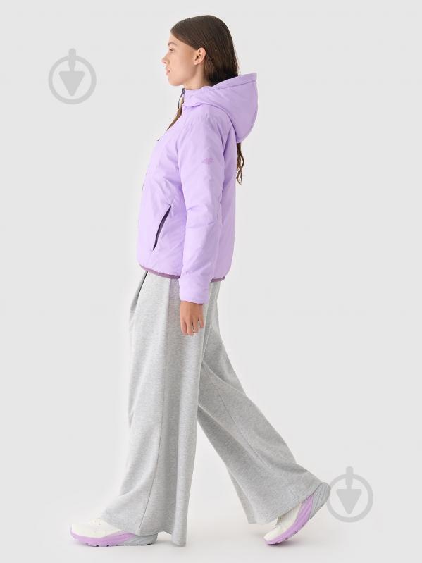 Пуховик жіночий зимовий 4F DOWN JACKET F471 4FWAW24TDJAF471-52S р.M фіолетовий - фото 5 Пуховик жіночий зимовий 4F DOWN JACKET F471 4FWAW24TDJAF471-52S р.M фіолетовий - фото 5