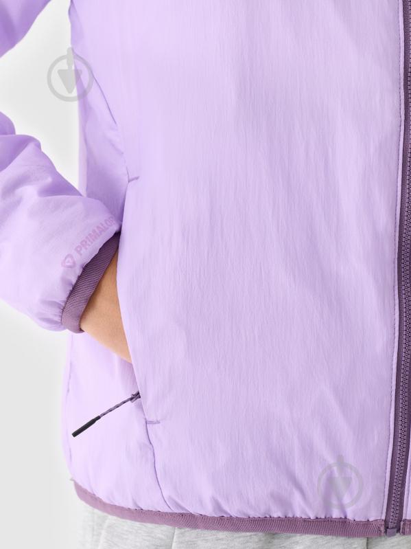 Пуховик жіночий зимовий 4F DOWN JACKET F471 4FWAW24TDJAF471-52S р.M фіолетовий - фото 7 Пуховик жіночий зимовий 4F DOWN JACKET F471 4FWAW24TDJAF471-52S р.M фіолетовий - фото 7
