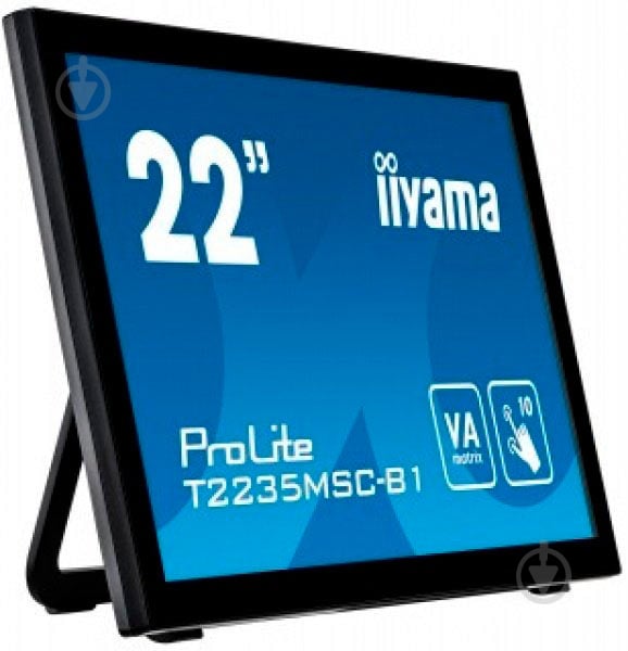 Монітор Iiyama ProLite 21,5" (T2235MSC-B1) - фото 4