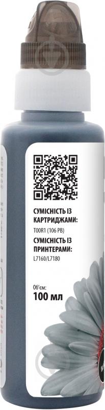 Чорнило BARVА Epson 106 PB спеціальне 100 мл флакон OneKey (1K) (E106-782-1K) photo black - фото 2