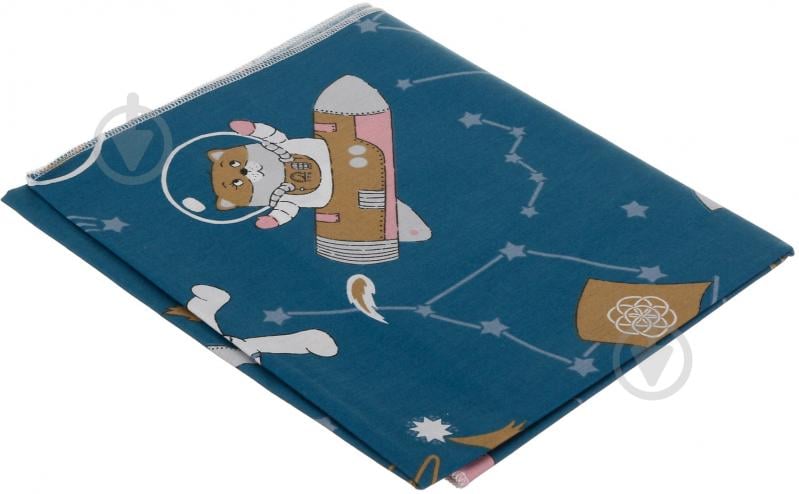 Пелюшка Україна Cosmo 2222322597015 90х110 см синій - фото 1
