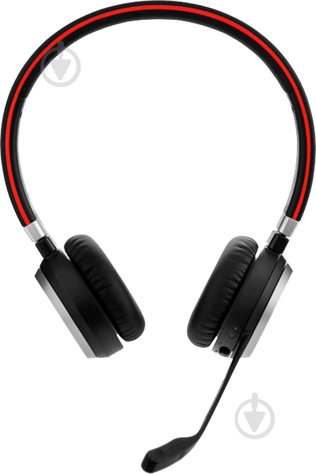 Bluetooth-гарнитура Jabra Evolve 65 MS Stereo w/base black (6599-823-399) - фото 2