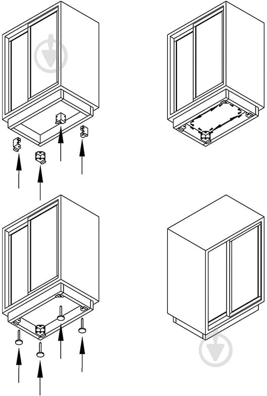 Ножки под шкаф купе