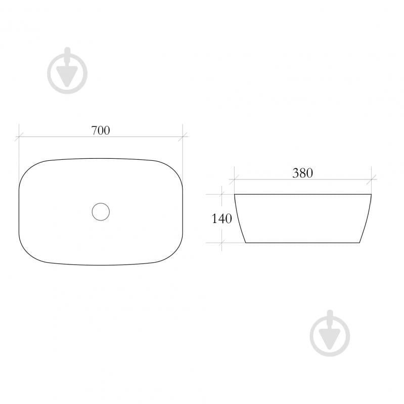 Умывальник Helmken 39370000 3 в 1: овальный 70 см, с сифоном и донным клапаном Сlick-clack, белый матовый - фото 5 Умывальник Helmken 39370000 3 в 1: овальный 70 см, с сифоном и донным клапаном Сlick-clack, белый матовый - фото 5